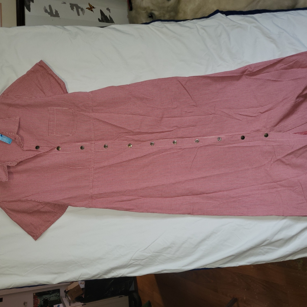 Button-Up Pink Dress